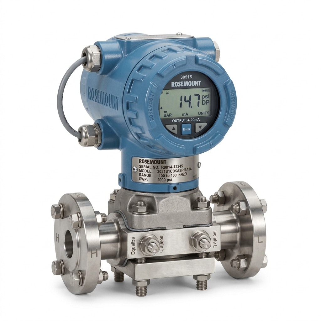 Transmisor Presión Diferencial Rosemount PDT 570 HART